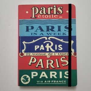 Cavallini Papers & Co. Colorful Paris Themed Pocket Notebook